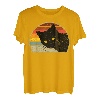 Vintage Katze 80er Jahre Retro Stil für Katzenliebhaber, Katzenmutter, Katzenvater T-Shirt