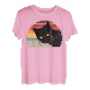 Vintage Katze 80er Jahre Retro Stil für Katzenliebhaber, Katzenmutter, Katzenvater T-Shirt