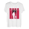 Herren Albanischer Papa mit Baby 1. Vatertag Albanien Shqiptar Baba T-Shirt