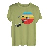 F16 Flugzeug Pilot Pilot Flieger Lustiges Geschenk für Männer Frauen T-Shirt
