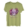 Fibromyalgie Awareness Sugar Skull noch nicht tot Ribbon Tee T-Shirt