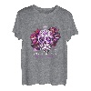 Fibromyalgie Awareness Sugar Skull noch nicht tot Ribbon Tee T-Shirt