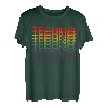 Herren Bisexual Gay Queer Trans LGBTQ Rainbow Music I Love Techno T-Shirt