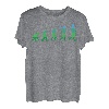 Herren Werdender Vater Geschenk lustiges Evolution Papa Retro T-Shirt