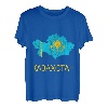 Kasachstan Karte Umriss Kazak Kasachische Flagge Kasache T-Shirt