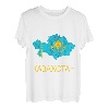 Kasachstan Karte Umriss Kazak Kasachische Flagge Kasache T-Shirt