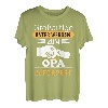 Großartige Väter werden zum Opa befördert Bester Papa Enkel T-Shirt