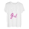 Damen Schwangerschaft Verkündung T-Shirt It's a Girl Geschenkidee