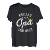 Herren Bester Opa Der Welt Vatertagsgeschenk Vatertag Dad T-Shirt