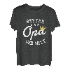 Herren Bester Opa Der Welt Vatertagsgeschenk Vatertag Dad T-Shirt