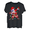 Weihnachtsshirt Dabbing Weihnachtsmann Jungen Weihnachten T-Shirt
