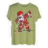 Weihnachtsshirt Dabbing Weihnachtsmann Jungen Weihnachten T-Shirt