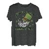 St. Patrick's Hat Skeleton Dead Inside But Feelin' Lucky T-Shirt