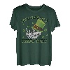 St. Patrick's Hat Skeleton Dead Inside But Feelin' Lucky T-Shirt