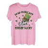 St. Patrick's Hat Skeleton Dead Inside But Feelin' Lucky T-Shirt