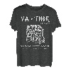 Herren VATHOR Wie ein Vater nur viel Mächtiger Vatertag Vintage T-Shirt