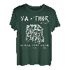 Herren VATHOR Wie ein Vater nur viel Mächtiger Vatertag Vintage T-Shirt