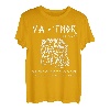 Herren VATHOR Wie ein Vater nur viel Mächtiger Vatertag Vintage T-Shirt
