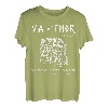 Herren VATHOR Wie ein Vater nur viel Mächtiger Vatertag Vintage T-Shirt