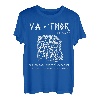 Herren VATHOR Wie ein Vater nur viel Mächtiger Vatertag Vintage T-Shirt