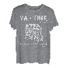 Herren VATHOR Wie ein Vater nur viel Mächtiger Vatertag Vintage T-Shirt