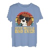 Best Beagle Hund Hunde Welpe Retro Papa Vater Dad Geschenk T-Shirt