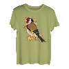 Stieglitz Vogel Singvogel Vogelfreund Vogelbeobachter T-Shirt