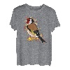Stieglitz Vogel Singvogel Vogelfreund Vogelbeobachter T-Shirt