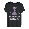 Schach Ninja Schachbrett Schach Design Chess Ninja Schach T-Shirt