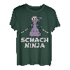 Schach Ninja Schachbrett Schach Design Chess Ninja Schach T-Shirt