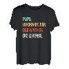 Herren Papa Informatiker Der Mythos Die Legende Vintage T-Shirt