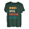 Ehemann Vater Protektor Assessor T-Shirt