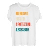 Ehemann Vater Protektor Assessor T-Shirt
