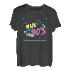 Retro Boombox 1990er Jahre Baby Made in 90s Geboren in 1990 T-Shirt