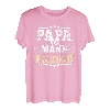 Papa Der Mann Der Alles Kann Vater Papa Lustiges Vatertag T-Shirt