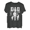 Herren Papa Söhne erster Held Töchter Liebe zum Vatertag T-Shirt
