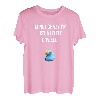 Verrückte Retro Blue Duck ICH BIN NICHT VERRÜCKT ICH BIN NUR EIN BISSCHEN UNWOHL T-Shirt