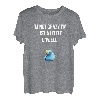 Verrückte Retro Blue Duck ICH BIN NICHT VERRÜCKT ICH BIN NUR EIN BISSCHEN UNWOHL T-Shirt