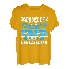 Herren Dachdecker Papa Geschenk Vati Sohn Tochter Daddy Shirt