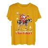 Merry Christmas Santa Riding Kuh Lights Pyjama für Kinder, Jungen, Weihnachten T-Shirt