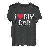 I love my Dad Shirt Lustiger Vatertag Ich liebe meinen Vater T-Shirt