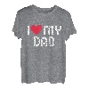 I love my Dad Shirt Lustiger Vatertag Ich liebe meinen Vater T-Shirt