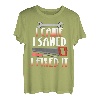 I Came I Sawed I Fixed It Schreiner, Heimwerker, Vater T-Shirt
