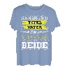 Herren Ich habe zwei Titel Vater und Stiefvater und ich rocke beide T-Shirt