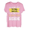 Herren Ich habe zwei Titel Vater und Stiefvater und ich rocke beide T-Shirt
