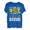 Herren Ich habe zwei Titel Vater und Stiefvater und ich rocke beide T-Shirt