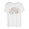 Niedliche Gänseblümchen Kamille Marguerites Bouquet Tee Gänseblümchen Blumen T-Shirt
