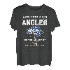 Angler Opa Fischer T-Shirt Angelrute Angeln Hobby Geschenk