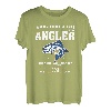 Angler Opa Fischer T-Shirt Angelrute Angeln Hobby Geschenk