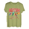 Vogel Geschenk für Autisten Autismus T-Shirt